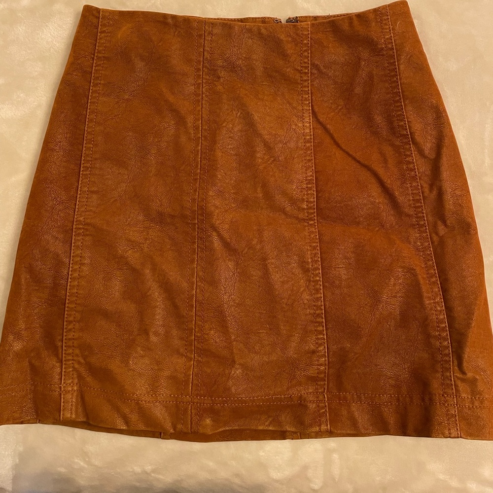 Brown Free People Skirt